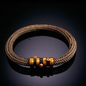 Classic Bracelet with Barrel by Catherine Dining, CG Designs